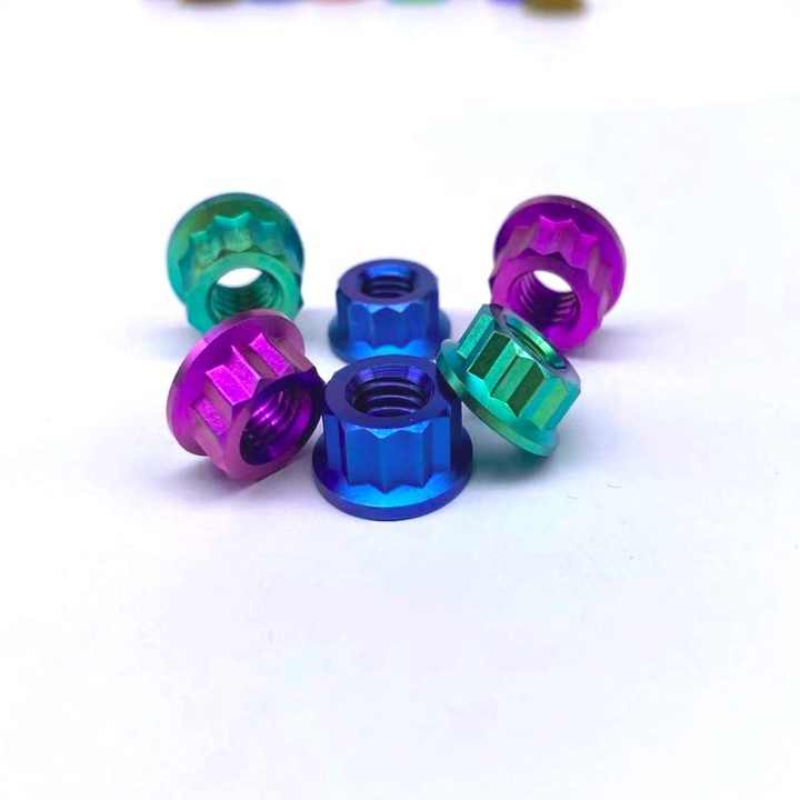 12 point titanium nut 