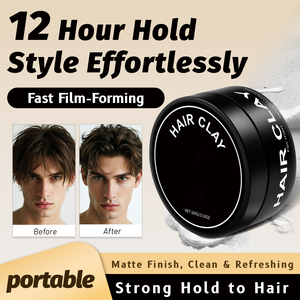 Cera per Capelli Opaca a Tenuta Forte per <span class=keywords><strong>Uomo</strong></span>, Etichetta Privata, per lo Styling di Capelli Spessi - Product Image 5