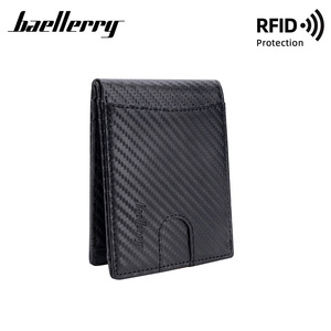 Baellerry Men's Card Holder Thin <b>RFID</b> Protection <b>Wallet</b> For Credit Card Everyday Use - Product Image 5