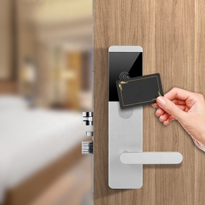 Serrure de porte électronique pour hôtel, système d'hôtel, en alliage d'aluminium DSYMBOL 2025, nouvelle, carte-clé, sécurité, appartement, argent, or, serrure d'hôtel - Product Image 3