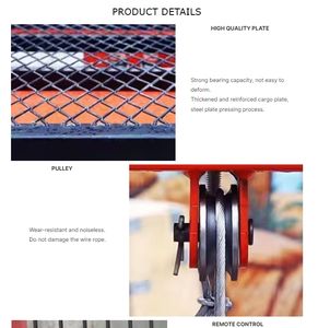 Elevador de Materiales para Construcción, Elevador Vertical Eléctrico Móvil para Obra Pequeña - Product Image 3