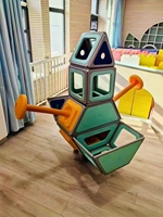 Grandes tuiles magnétiques, ensemble de construction éducatif STEM, matériel PC plastique, équipement de jeu pour parc d'aventure intérieur pour la maternelle