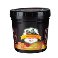 Purée de mangue et ananas Taihu Merrill Lynch, saveurs fraise et myrtille, pour pâtisserie, thé au lait, pain - Boîte de 1,3 kg Suzhou Meilin