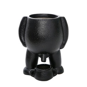 Macetas de Cerámica Negras y Blancas para Suculentas, Macetas Creativas y Bonitas para Decoración del Hogar - Product Image 1