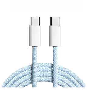 Wholesale PD 60w Fast Charging Color Braided High Quality Type-C Data <strong>Cable</strong> I Phone Fast Charging Data <strong>Cable</strong> USB C Data <strong>Cable</strong> - Product Image 4