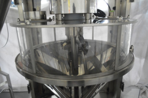 Automatische rotierende Mehls chnecke Gewürz pulver Flaschen füll maschine <span class=keywords><strong>Toner</strong></span> Nachfüll pulver füll maschine - Product Image 3