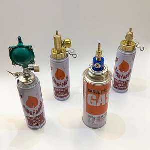 Cartucho de Gas Anti-Retorno de 2L, Cilindro de Gas Butano, Válvula de Apertura para Encendedor, Aire Acondicionado, Soldadura, Accesorios para Estufa de Camping - Product Image 5