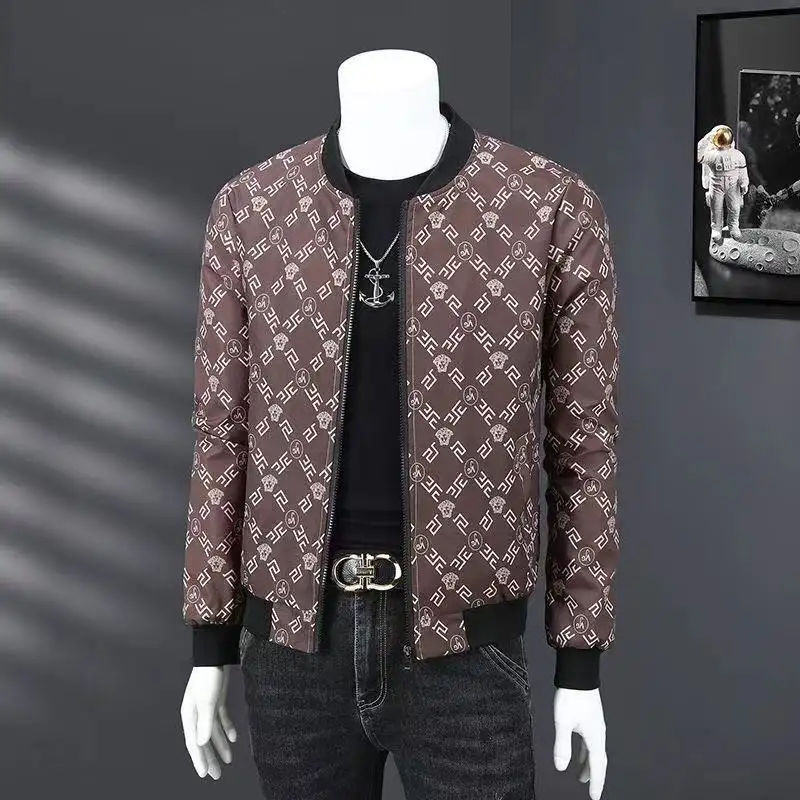 New Hot Sale Luxury Men's Jackets Famous Zipper Punk Famed Letter Printed Coats Man Sport Outwear Designer Tops Men Jacket