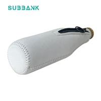 Subbank En gros : Gobelets isothermes en nylon vierges de 12 oz avec fermeture éclair, personnalisables par sublimation, pour canettes et bouteilles de bière