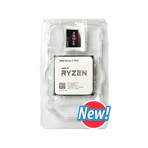 Nouveau processeur de jeu AMD R5 5500 3.6GHz 6 cœurs 12 fils pour ordinateur de bureau 7NM L3 = 16M <span class=keywords><strong>Socket</strong></span> AM4 R7 Type de processeur - Product Image 2