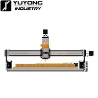 Kit mécanique CNC pour machine CNC 1000x1500mm, cadre de routeur à bois avec 4 moteurs pas à pas Nema23 à couple élevé