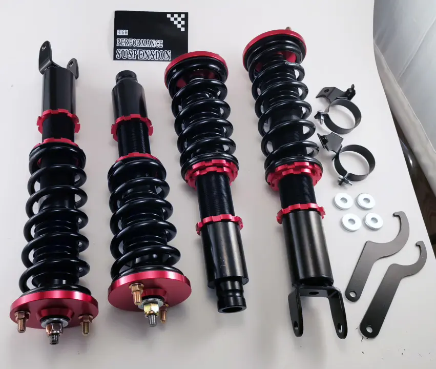 Coilovers Spring Struts Racing Suspension Coilover Kit Amortisseur Avant Arrière Pour Beaucoup De Voitures Différentes