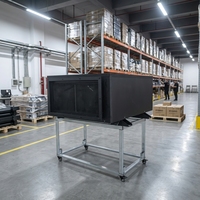 Deshumidificador de Techo de Alta Eficiencia de 360L/Día, Secador de Aire Comercial Oculto con Ductos para Hospitales, Bibliotecas y Supermercados