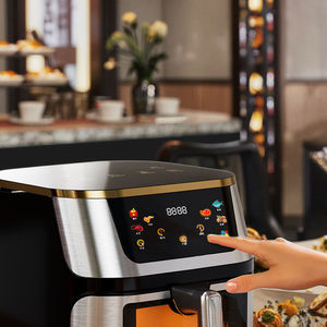 Freidora de Aire de Gran Capacidad de Acero Inoxidable, Freidora Eléctrica Multifuncional sin Aceite para una Cocina Rápida y Saludable - Product Image 2