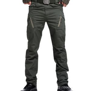 <span class=keywords><strong>Pantaloni</strong></span> <span class=keywords><strong>Cargo</strong></span> Tattici da <span class=keywords><strong>Uomo</strong></span> 2024 Multitasche da Lavoro Outdoor Techwear da Escursionismo <span class=keywords><strong>Pantaloni</strong></span> Cachi - Product Image 4