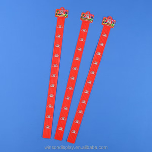 Hanging Merchandise <b>Strips</b> With 20 S Hooks Retail Display <b>Plastic</b> Merchandise Display <b>Strips</b> for Store Snack Bags - Product Image 2