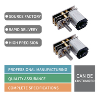 TT MOTOR 2.4V 5V Fırçalı DC Dişli Motor 12100 RPM 24mm Gövde 13-14g.cm Tork Robot ve Tekne için