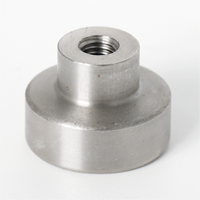 Écrou à bride en acier inoxydable usiné CNC, robuste, à filetage interne, fixation sur mesure, ultra-précision, certifié ISO, vente en gros