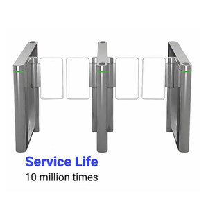 Excelente torniquete de barrera oscilante de <span class=keywords><strong>control</strong></span> de acceso automático de alta velocidad, solución de entrada perfecta para edificios de oficinas, supermercados - Product Image 3