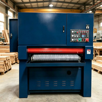 Machine à poncer le bois, polisseuse à rouleau flexible pour surfaces de meubles en bois irrégulières, finition de précision pour usine