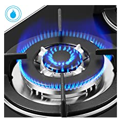 Cuisinière à gaz à 5 brûleurs avec plaque en verre <span class=keywords><strong>Gaziniere</strong></span> Plaque a Gaz Estufa De Gas Stove Gas Part Cuisinieresin Gaz - Product Image 2