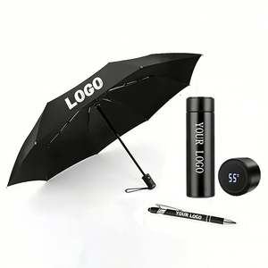 Parapluies promotionnels personnalisés avec logo imprimé – Qualité supérieure – Marqueurs de parapluie - Product Image 1