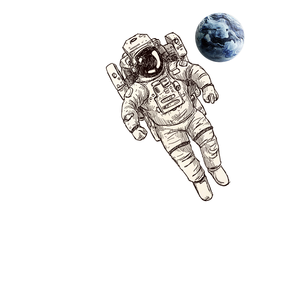 Adesivi Murali XL8335 Personalizzati con Astronauti e Universo Spaziale <span class=keywords><strong>per</strong></span> Camere dei Bambini e Decorazioni Domestiche, Decalcomanie in Vinile - Product Image 4
