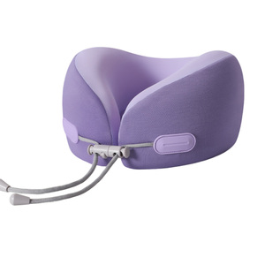 Gối du lịch bằng mút hoạt tính năm <span class=keywords><strong>2025</strong></span>, dây đeo có thể điều chỉnh, dễ mang theo, thích hợp cho máy bay, tàu hỏa và văn phòng - Product Image 2