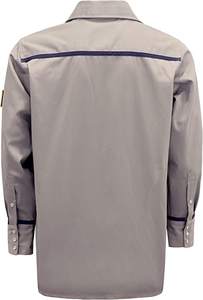 Огнестойкая одежда FR Apparel для мужчин, соответствующая стандартам EN11612, <span class=keywords><strong>NFPA2112</strong></span>, NFPA70E, FRC, из хлопкового тканого материала, водонепроницаемая, легкая, с защитой от искр и пламени. - Product Image 2