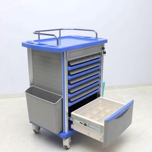 Muebles de <span class=keywords><strong>hospital</strong></span> Medicina Carro médico Carro de tratamiento de emergencia Uso hospitalario - Product Image 5