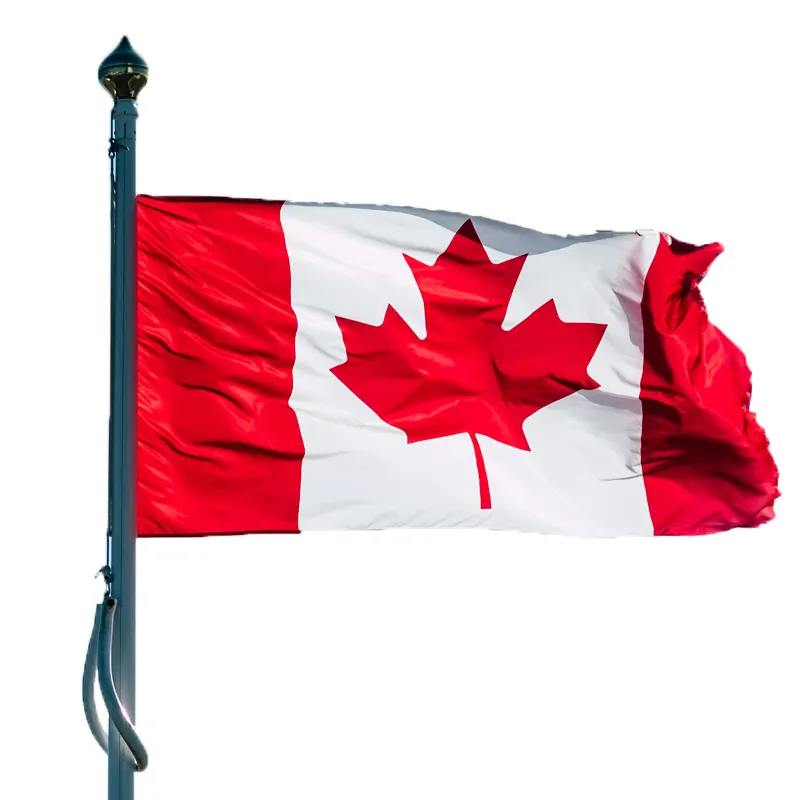 Hochwertige billige 3 x5ft anpassbare Größe Kanada Flagge National flagge