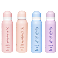 Bouteilles de vaporisateur de brume fine pour cosmétiques de salle de bain écologiques vides en PET de 40 ml, 120 ml, 150 ml, 200 ml pour parfum et soins de la peau