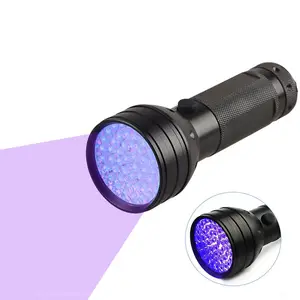 Pet Urine Detect UV Flashlight 395nm Blacklight 51 LED UV Light For Bed Bug Scorpion Detector