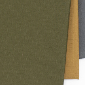 In Stock 32*16 Plain Grid 100% Cotton Non‑Stretch Drill <b>Fabric</b> Khaki Woven <b>Fabric</b> For Workwear Uniform Cargo Pants - Product Image 6