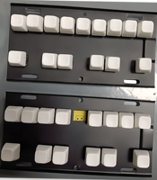 Clavier Mario pour jeux d'arcade Fruit Cocktail/Fruit King/WOLF 2, carte de jeu en anglais