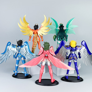 Figuras de acción de anime <span class=keywords><strong>Saint</strong></span> <span class=keywords><strong>Seiya</strong></span> en caja de color, adornos de escritorio de dibujos animados - Product Image 4