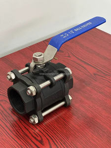 สกรูเกลียวในขนาด 3/4 นิ้ว แบบ 1/2/3 ชิ้น พร้อม PTFE ลอยได้ ทำจากสแตนเลส SS201/304/316 เกลียวใน 2 ชิ้น แบบลูกบอล - Product Image 6
