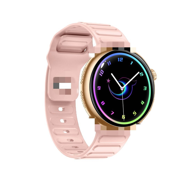 Z12pro Full HD TFT Touch Smart Watch with Alarm Clock Fitness Tracking & Voice Assistant Rubber Band Unisex Design