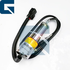 Solenoide de Parada 11N6-66030 11N666030 para Excavadora R210LC-7 - Product Image 1