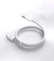 Câble de charge rapide A-L 1m en TPE avec conducteur en cuivre pur pour iOS et ordinateurs, téléphones mobiles 8 broches, tablettes, écouteurs sans fil