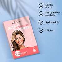 Patchs Hydrocolloïdes Anti-Acné en Forme d'Étoile Marque Blanche à l'Aloe Vera, Vitamine C, Acide Hyaluronique et Huile Réparatrice Hydratante – Contrôle du Sébum et Élimination de l'Acné