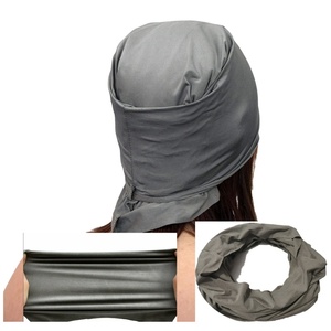 ผ้าคลุมป้องกันรังสี EMF ผ้าคลุมแฟชั่นป้องกันรังสีแม่เหล็กไฟฟ้า ผ้าคลุมศีรษะสำหรับคุณแม่ตั้งครรภ์ทำจากเส้นใยสีเงิน - Product Image 1