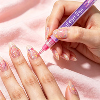 Ensemble de stylos professionnels pour nail art permanent, pour salon et usage domestique, liner de précision, peinture/dessin au gel acrylique, outils de manucure