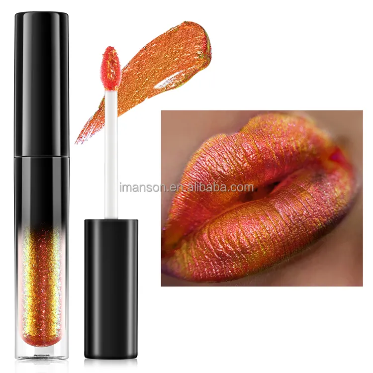 2024 Nieuwe Trending Hot Sale 14 Kleuren Lip Make-Up Private Label Multichrome Lipgloss Kameleon Lipgloss