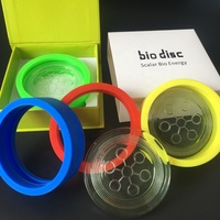 Disco Bio Quantum Personalizado con 2 Iones Negativos, 2500-3000cc, Bio Glass Energy, Bio Energy Alpha Spin