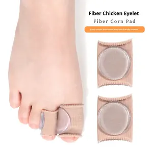 Protège-doigts et orteils avec doublure en gel, soin du pouce, protège-pieds élastique, manchon en tissu pour orteils chevauchants et valgus - Product Image 1