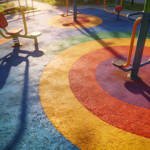 Granulés de remplissage EPDM pour sentiers de fitness, surfaces de terrains de sport résistantes à l'usure, non toxiques, matériaux de revêtement de sol pour zones de fitness extérieures - Product Image 1