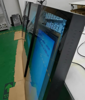 Kiosco de Señalización Digital para Exteriores de 55 Pulgadas, Resistente al Agua y a los Rayos UV, para Uso en Metro y Ascensores, Fabricado en China