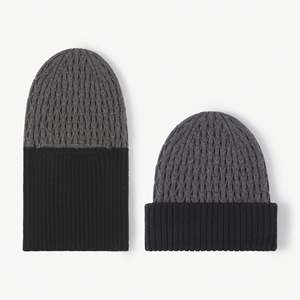 Bonnet d'hiver sans bordure, protection des oreilles, pull en tricot, bonnet bandana, bonnet en laine - Product Image 6