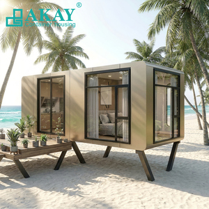 Maison conteneur <span class=keywords><strong>de</strong></span> luxe écologique, villa modulaire, maison préfabriquée en acier, maison capsule détachable pour la vie en <span class=keywords><strong>Amérique</strong></span> <span class=keywords><strong>du</strong></span> <span class=keywords><strong>Nord</strong></span> - Product Image 2